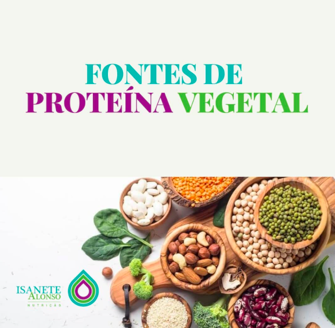 Fontes de proteína vegetal