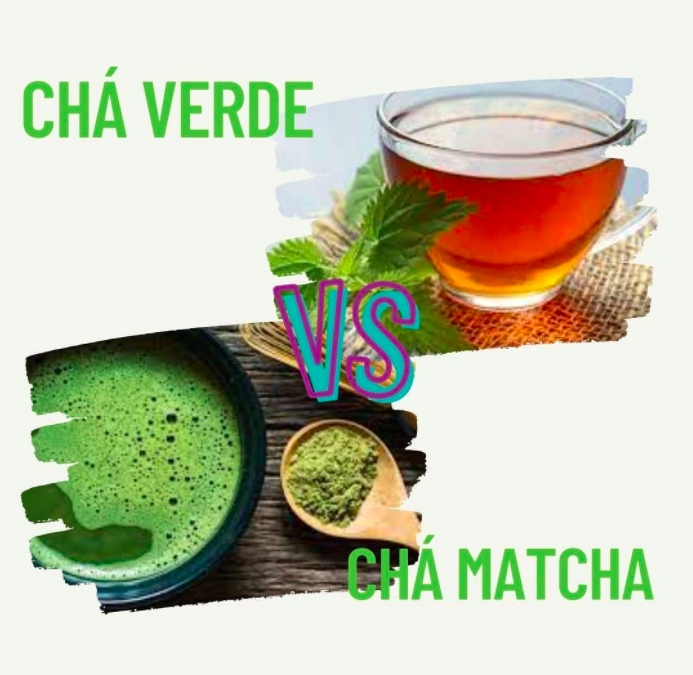 Chá verde VS Chá Matcha